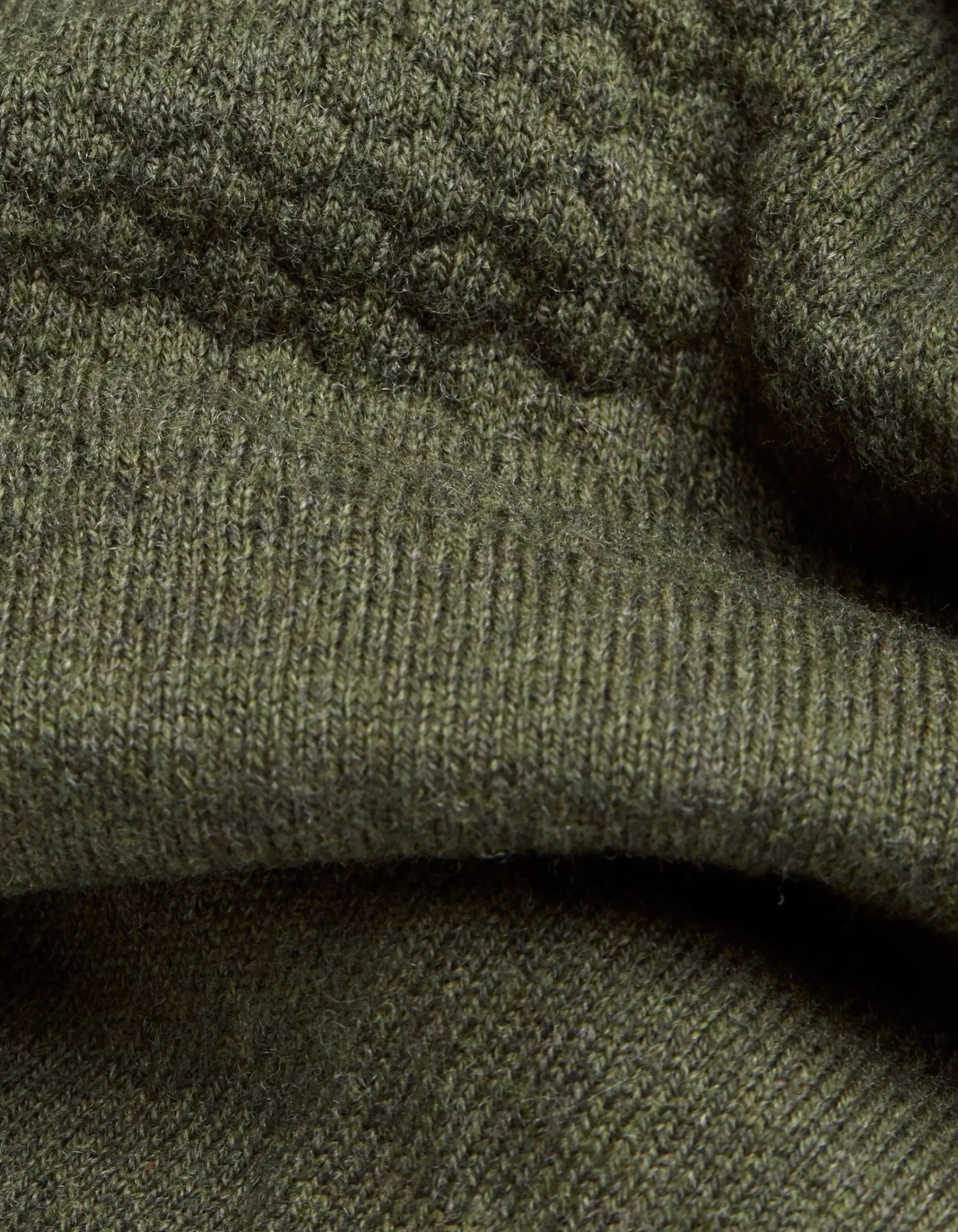 Braunton Textured Half Neck