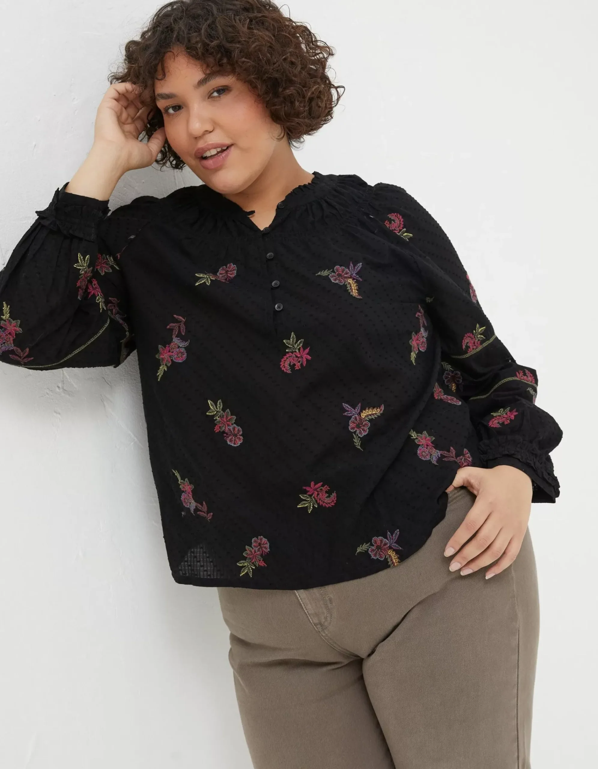 Chessie Embroidered Blouse