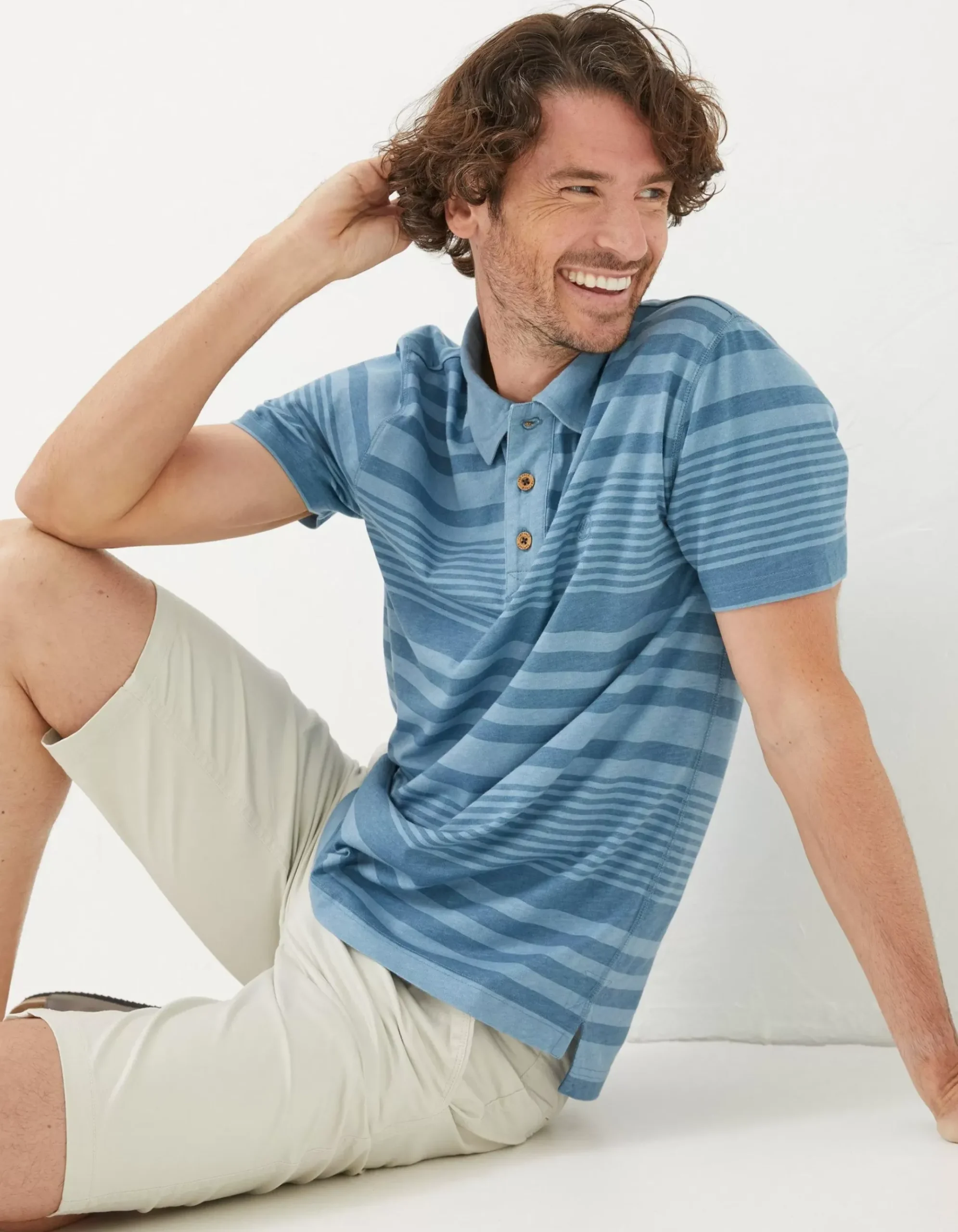 Clifton Stripe Polo