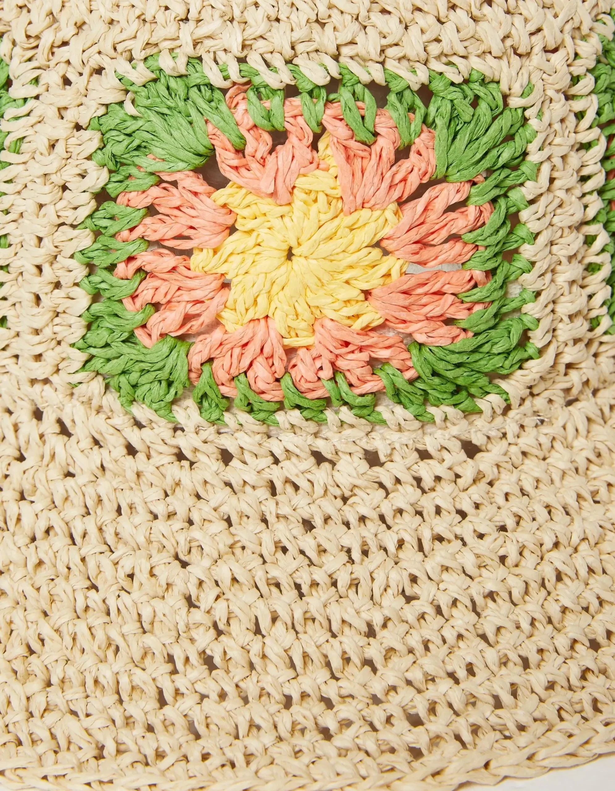 Crochet Straw Hat