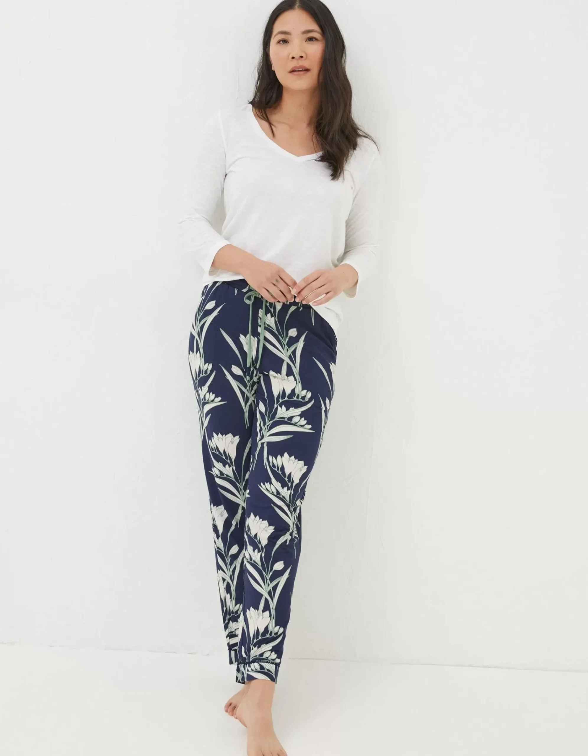 Eva Spring Blooms Jersey Pyjama Bottoms