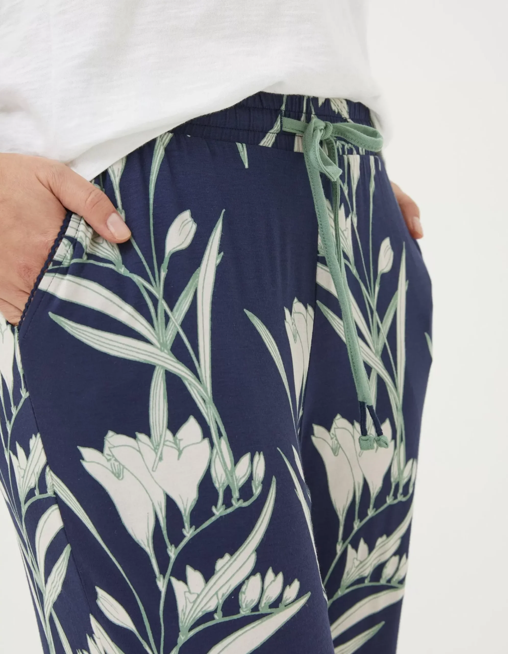 Eva Spring Blooms Jersey Pyjama Bottoms