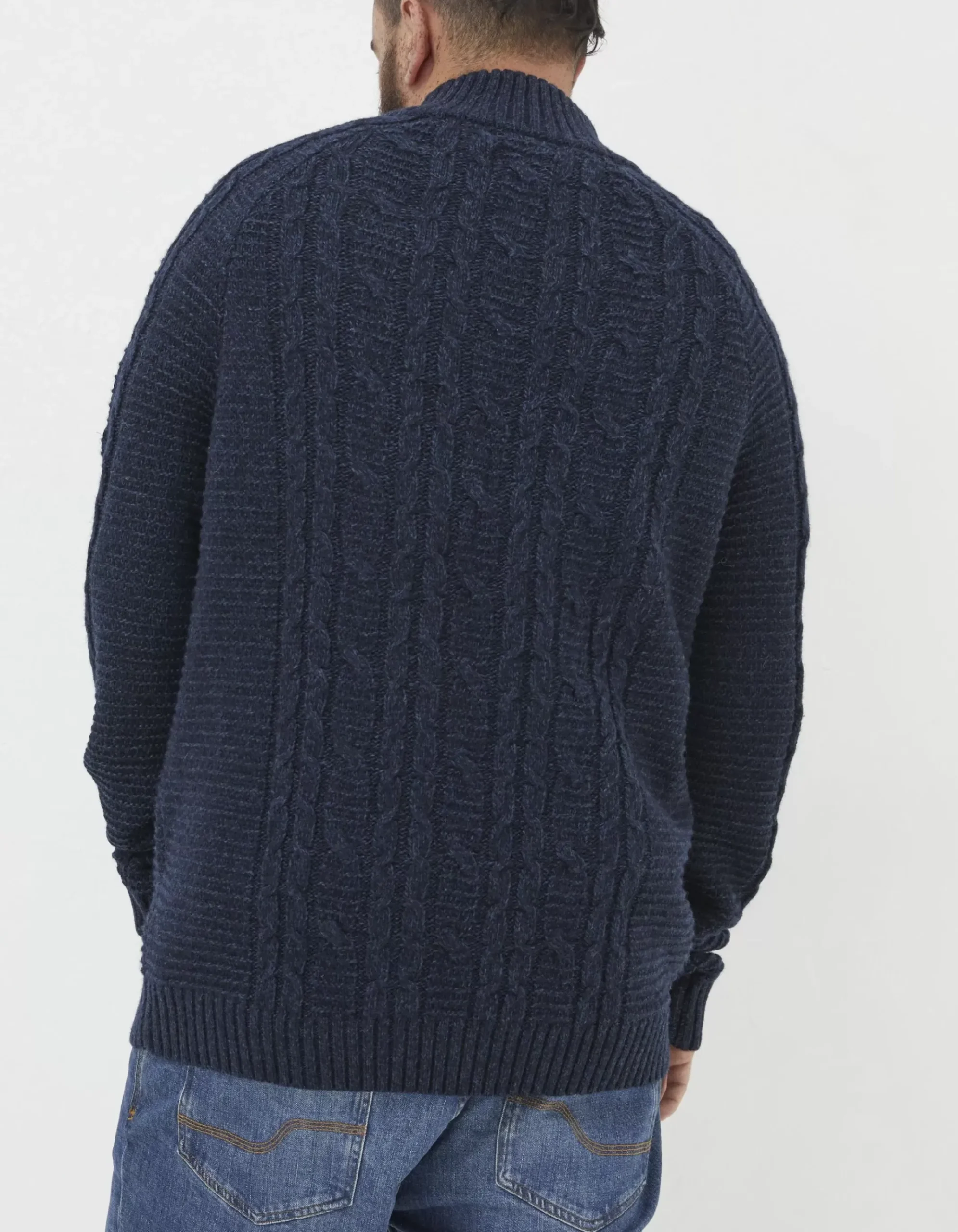 Funtley Cable Half Neck Jumper