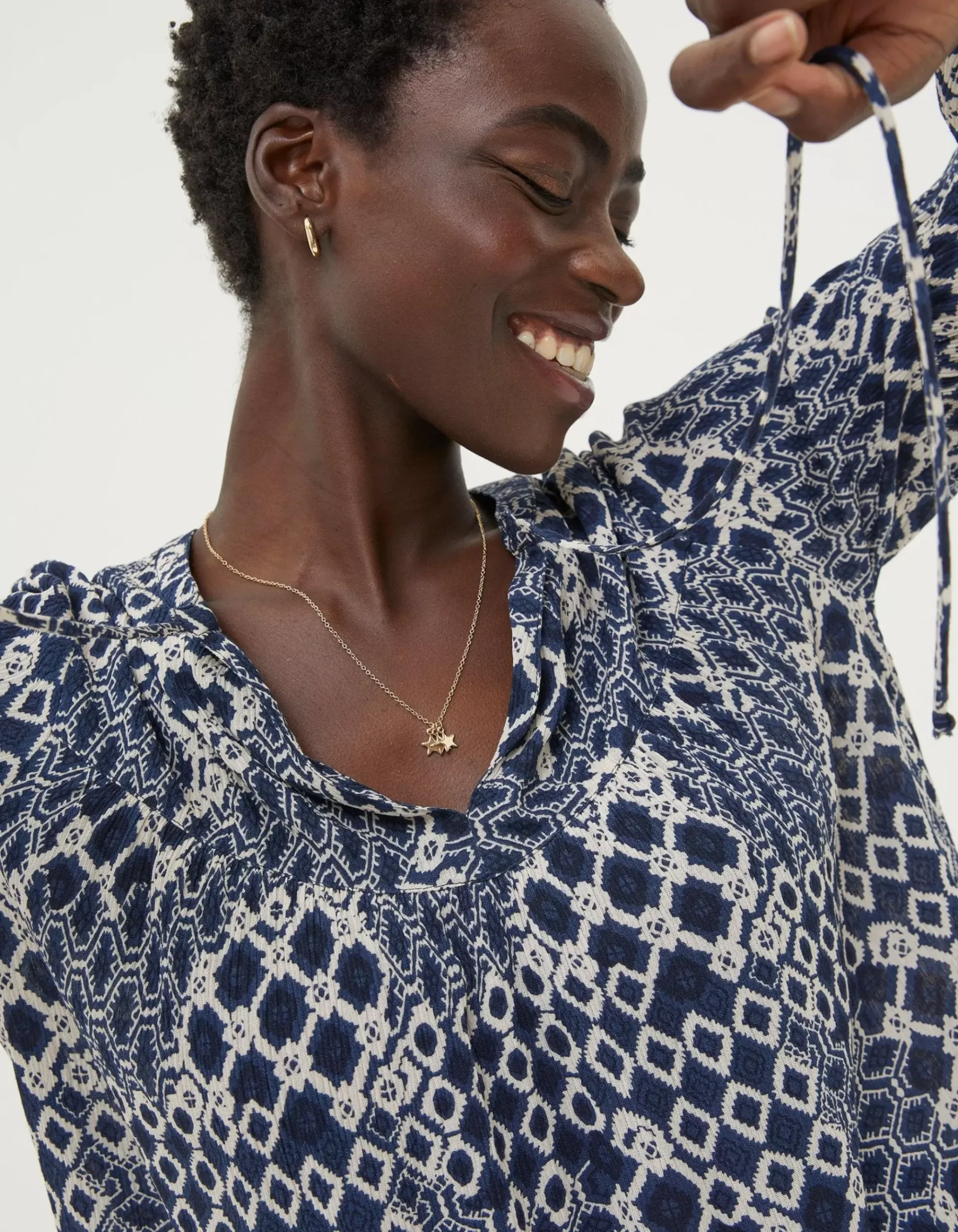 Georgie Patchwork Geo Tunic