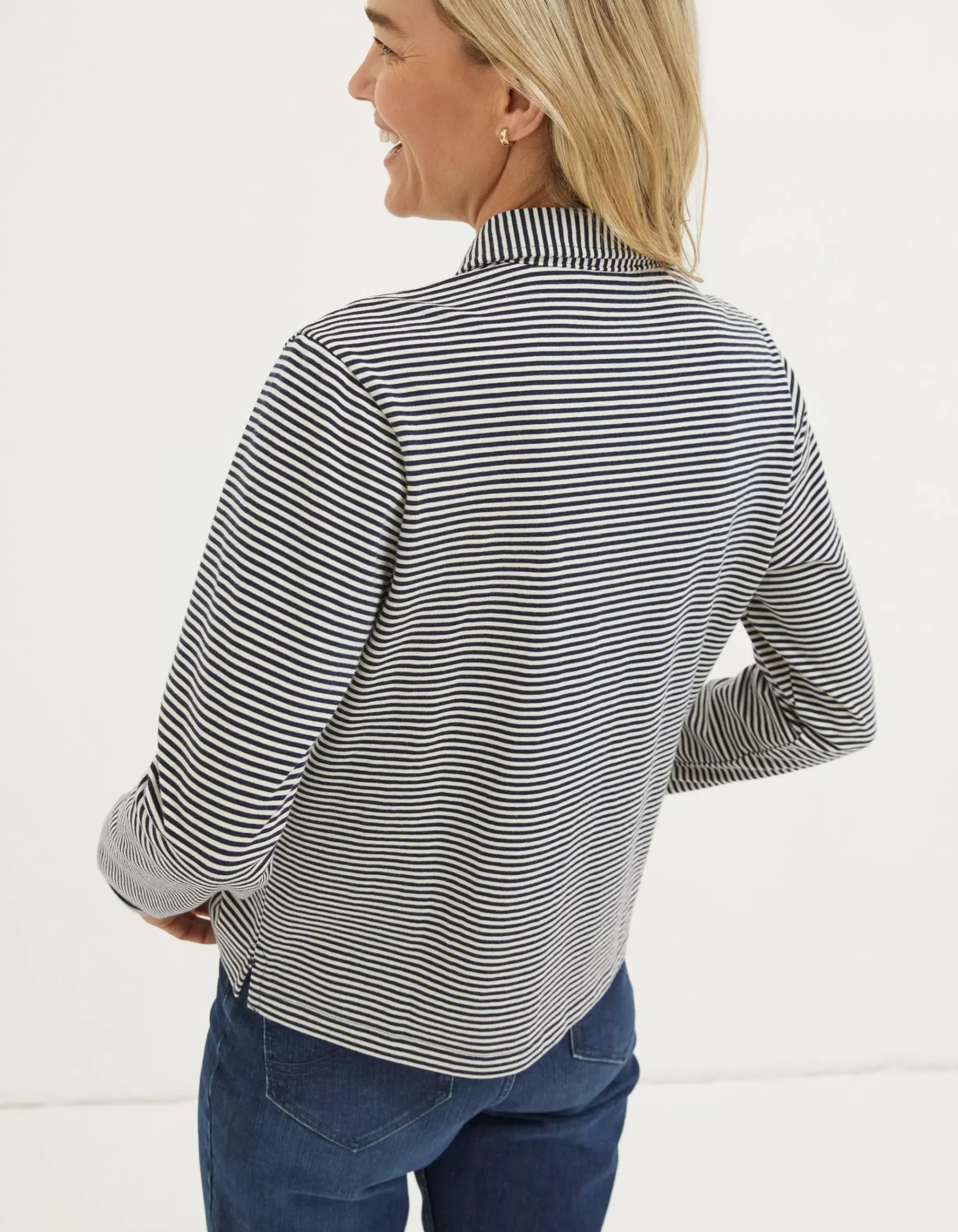 Jess Stripe Jersey Shirt