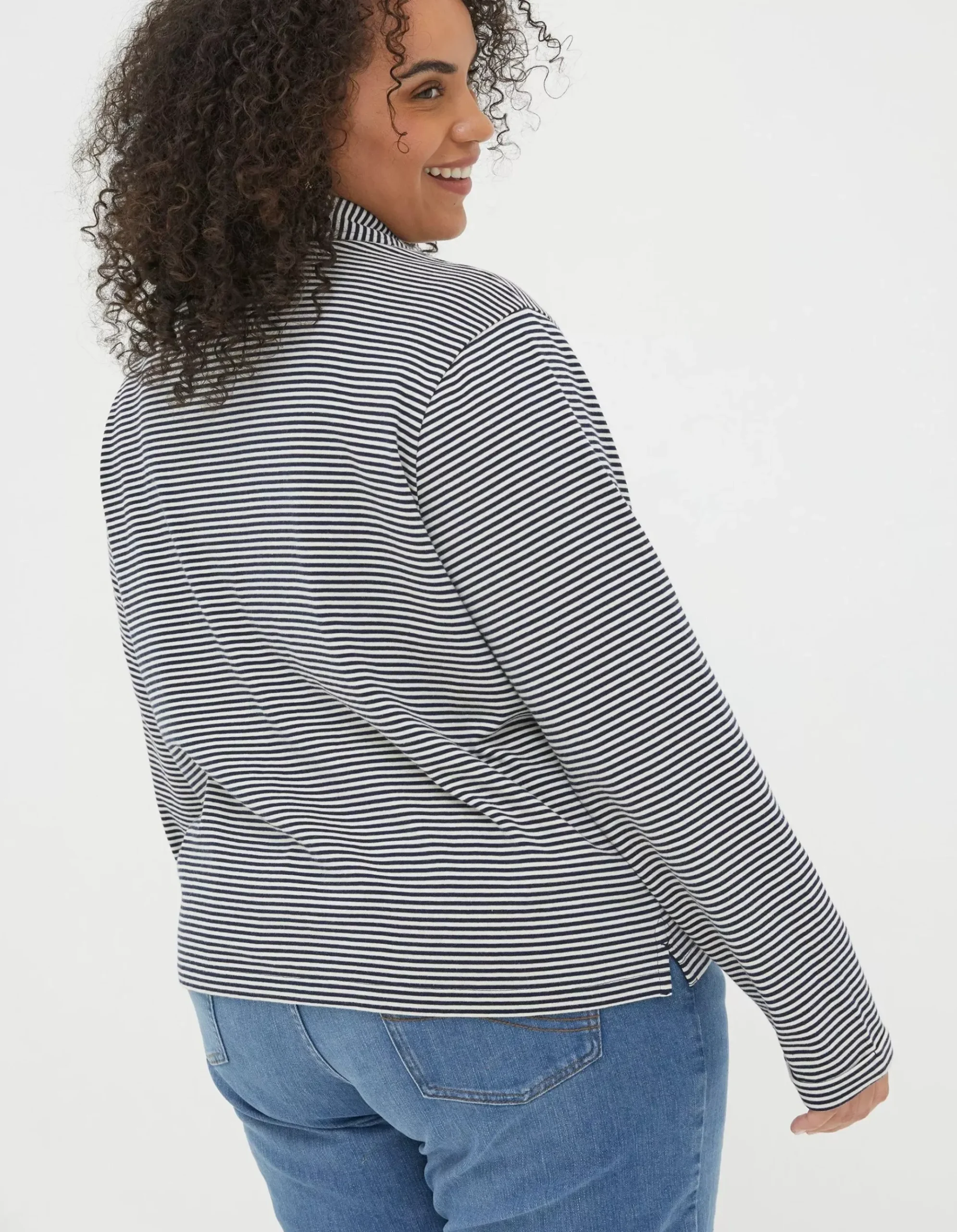 Jess Stripe Jersey Shirt