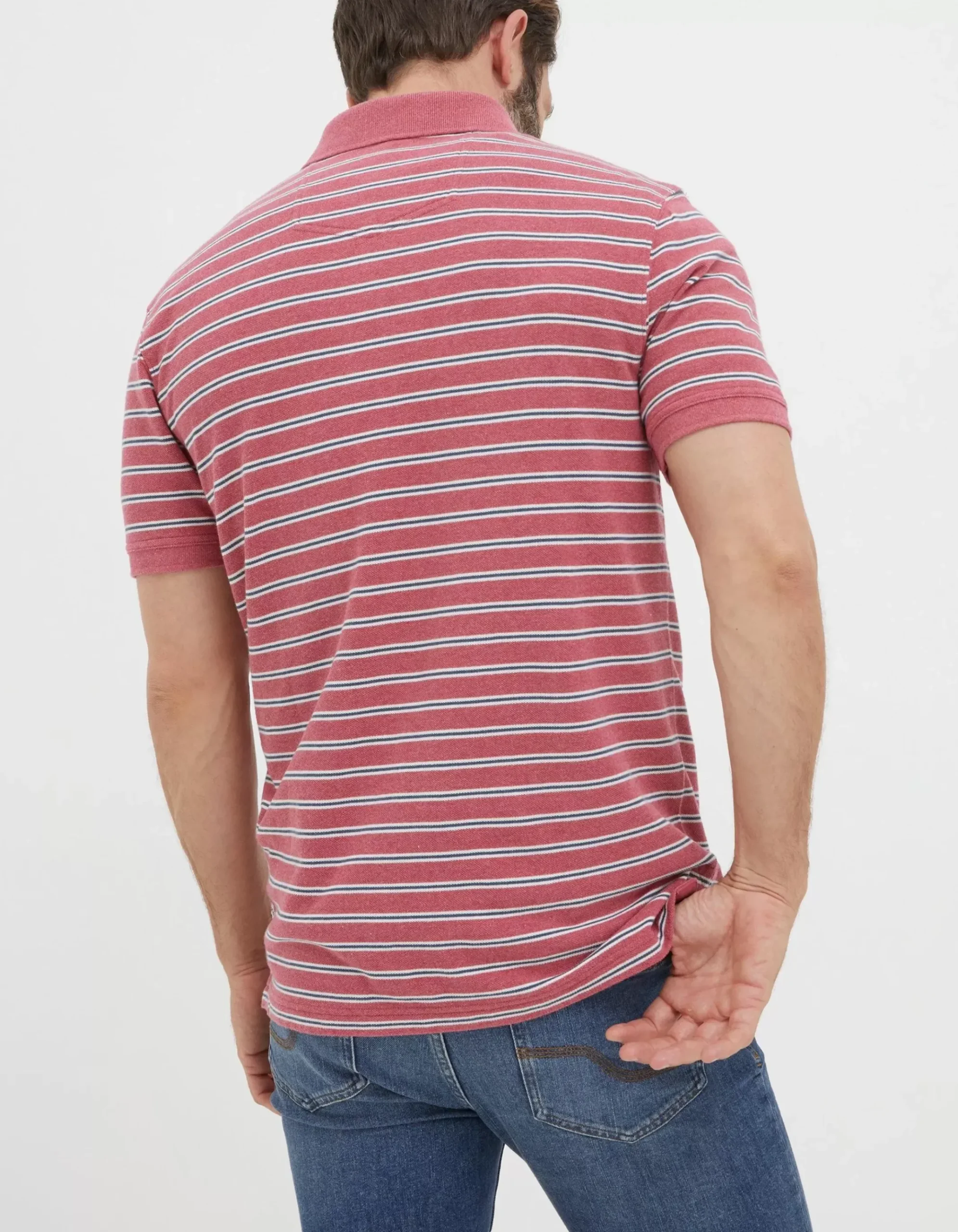 Organic Cotton Stripe Polo
