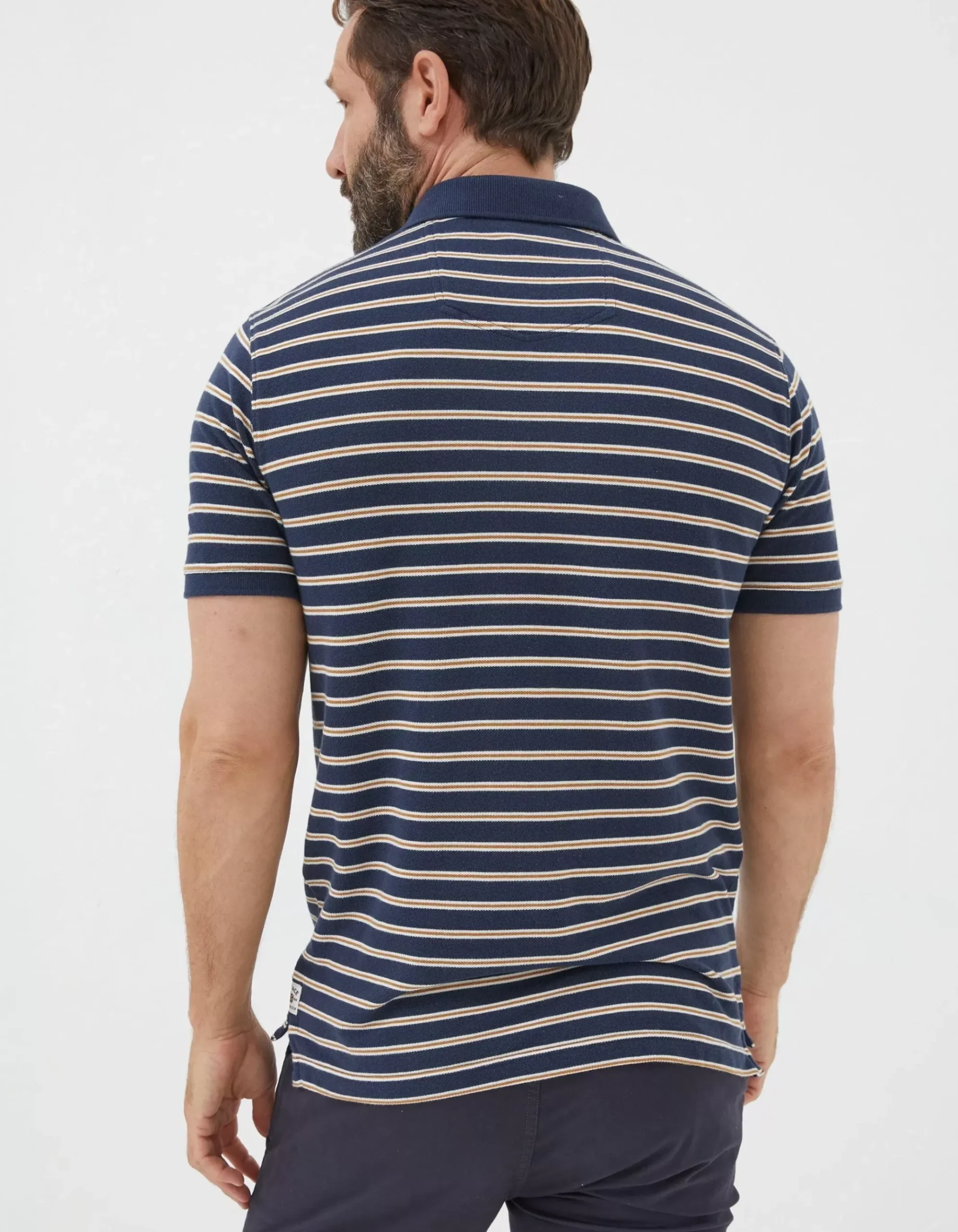 Organic Cotton Stripe Polo