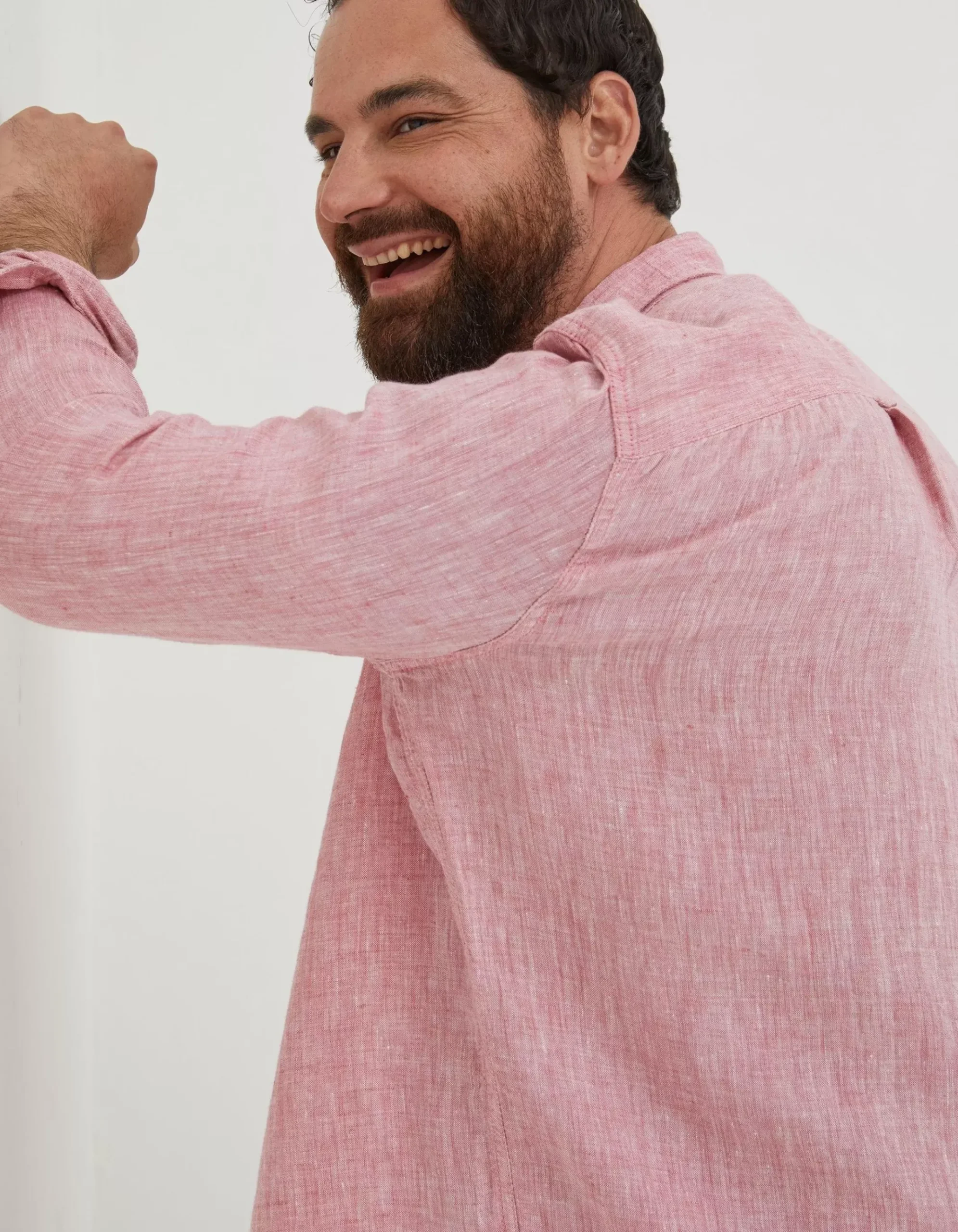 Plain Linen Shirt