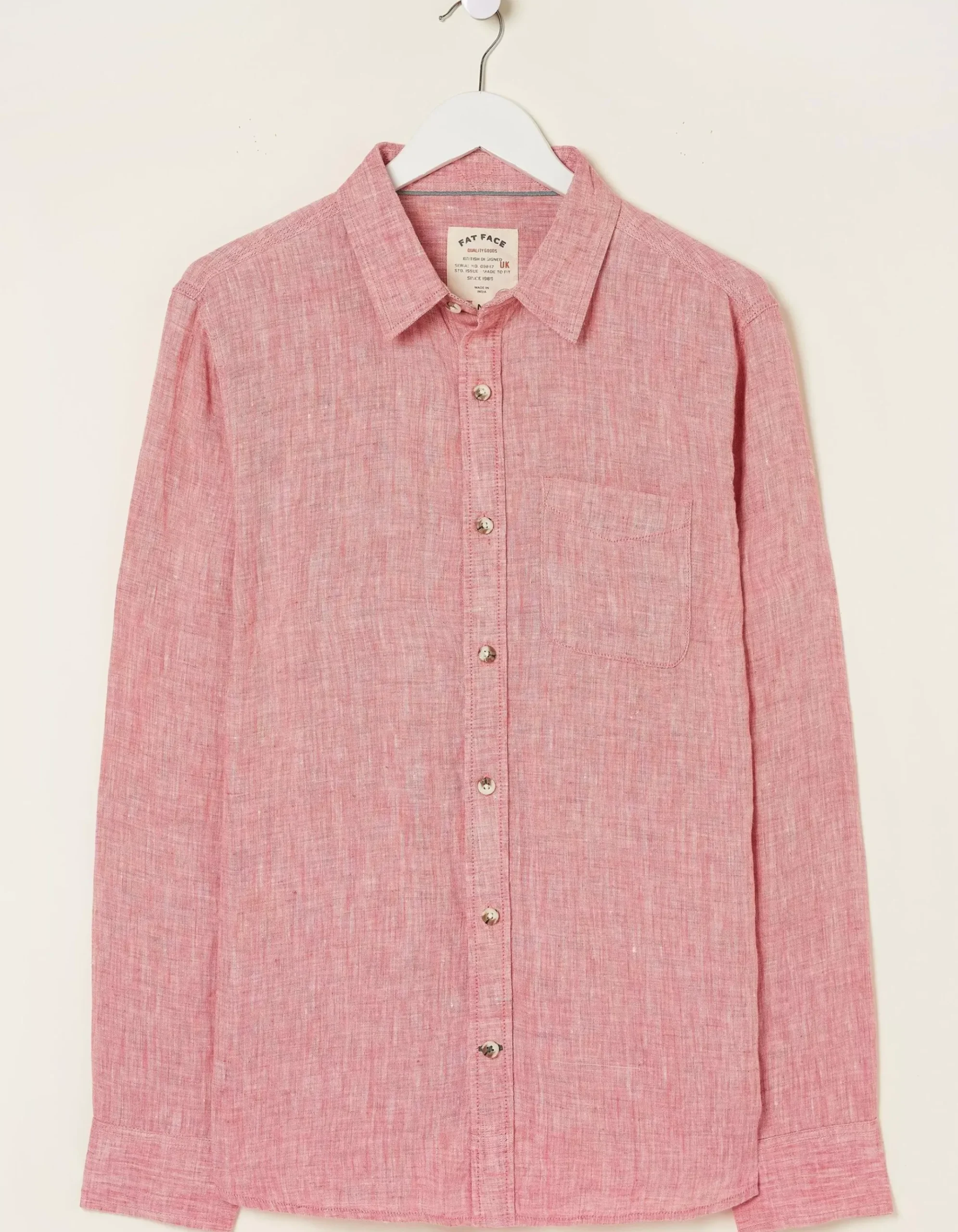 Plain Linen Shirt