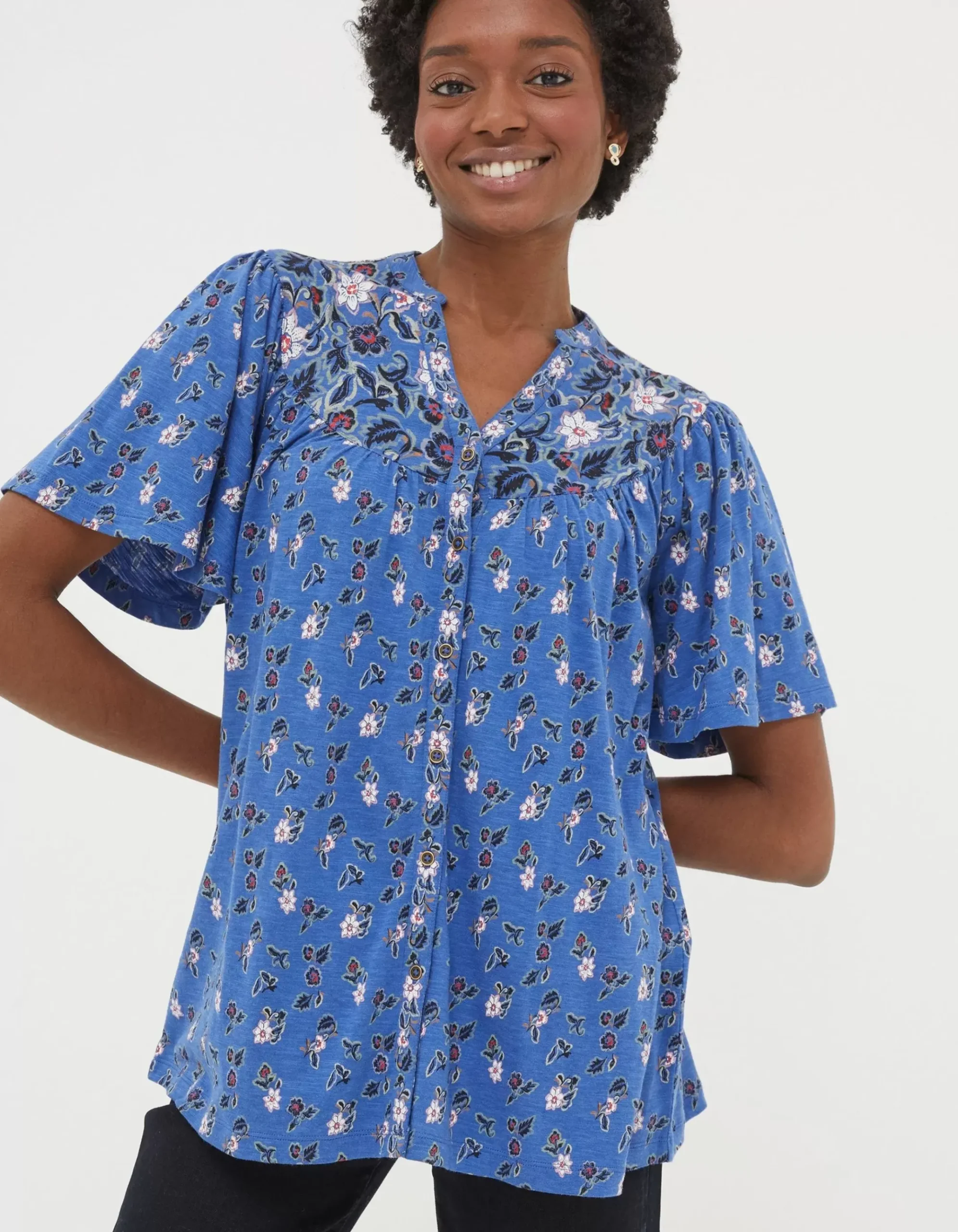 Polly Layered Floral Top