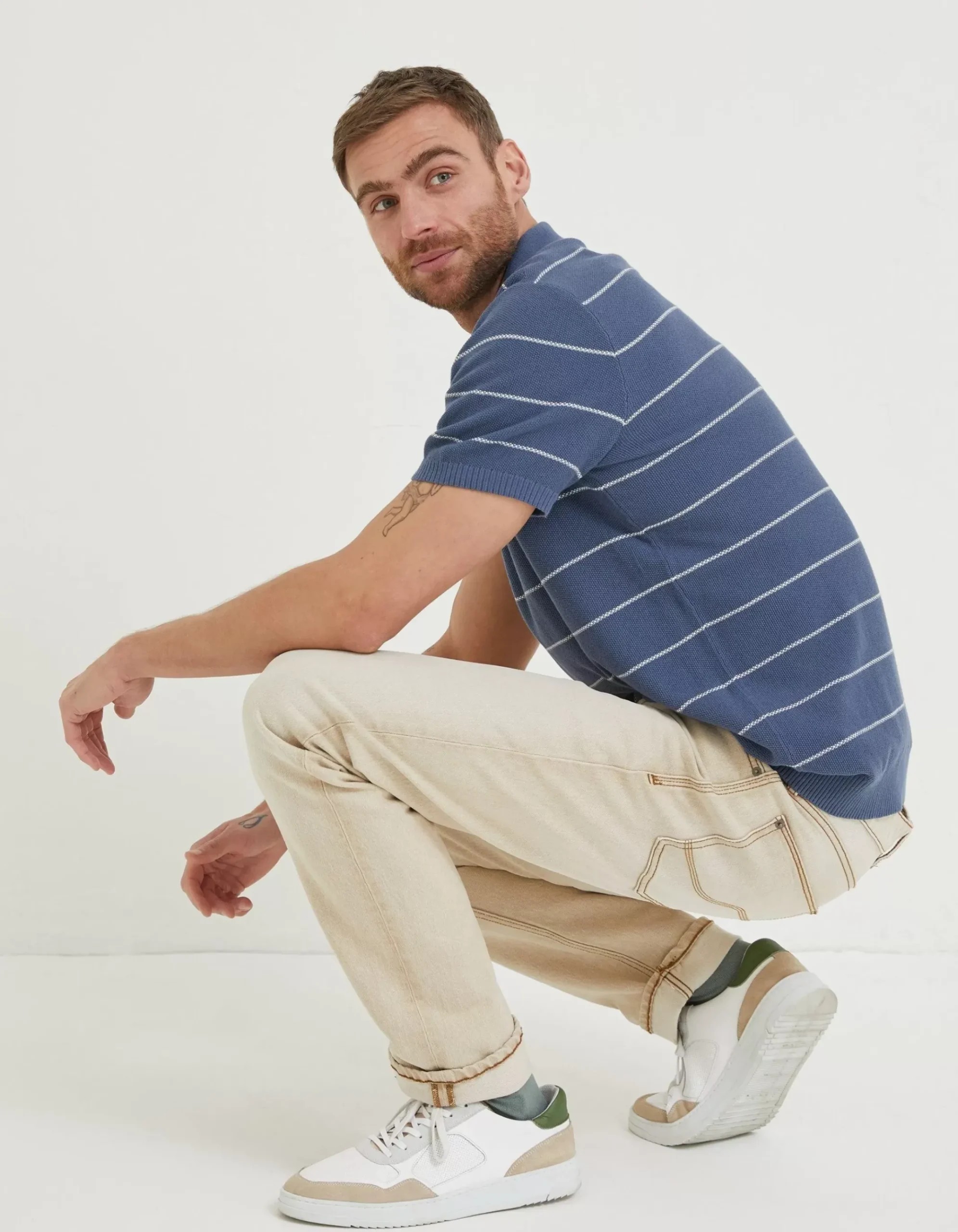 Ripon Stripe Polo