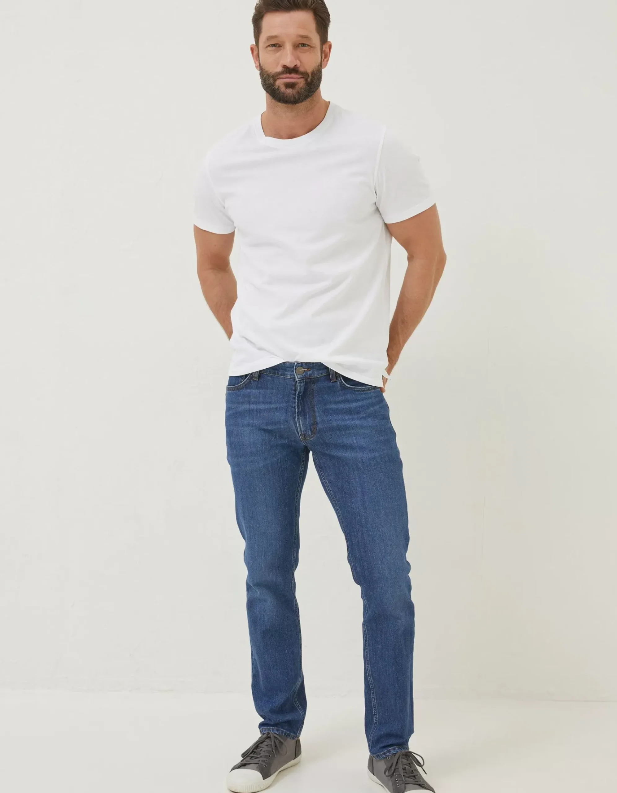 Slim Mid Wash Jeans
