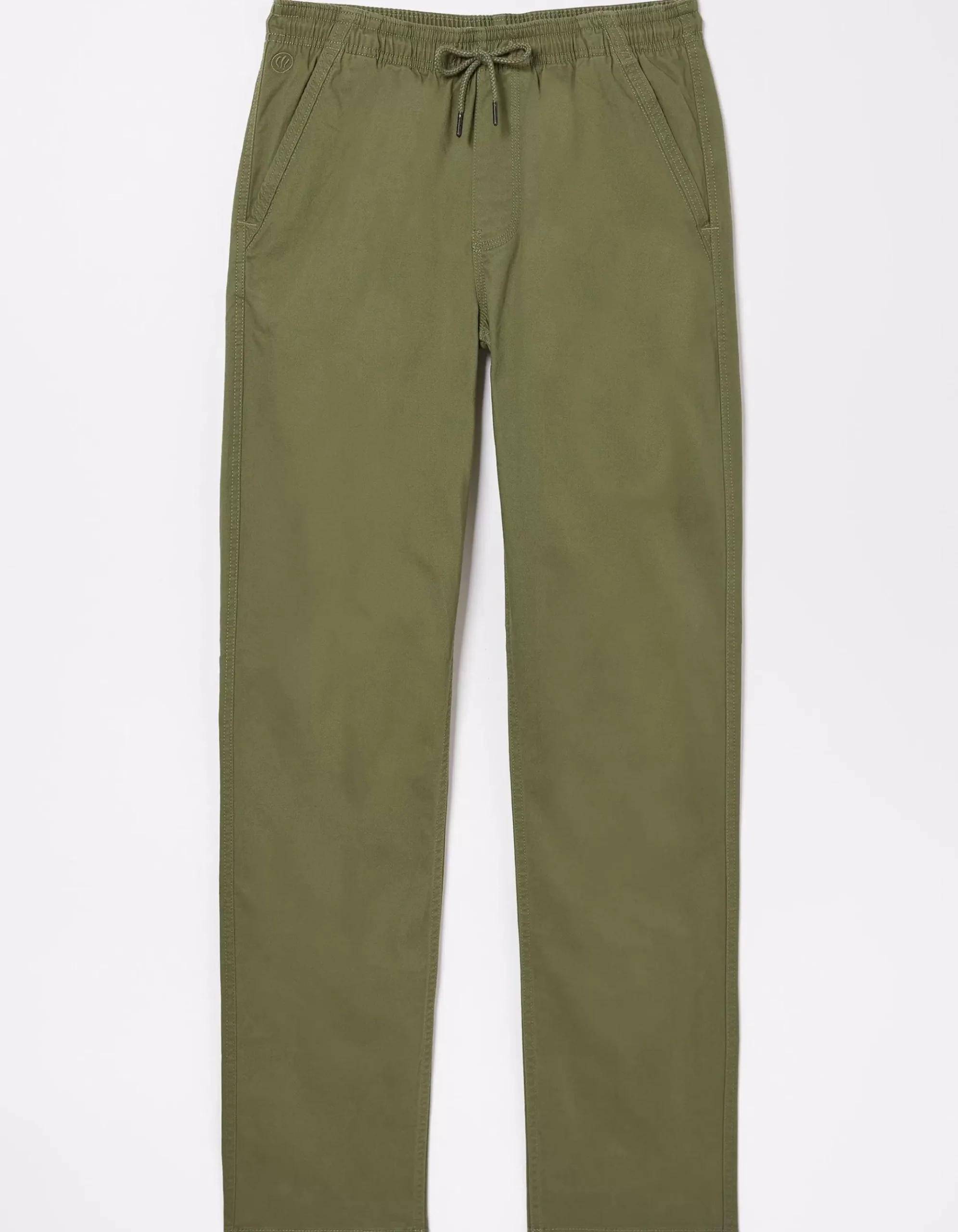 Straight Pull On Trousers