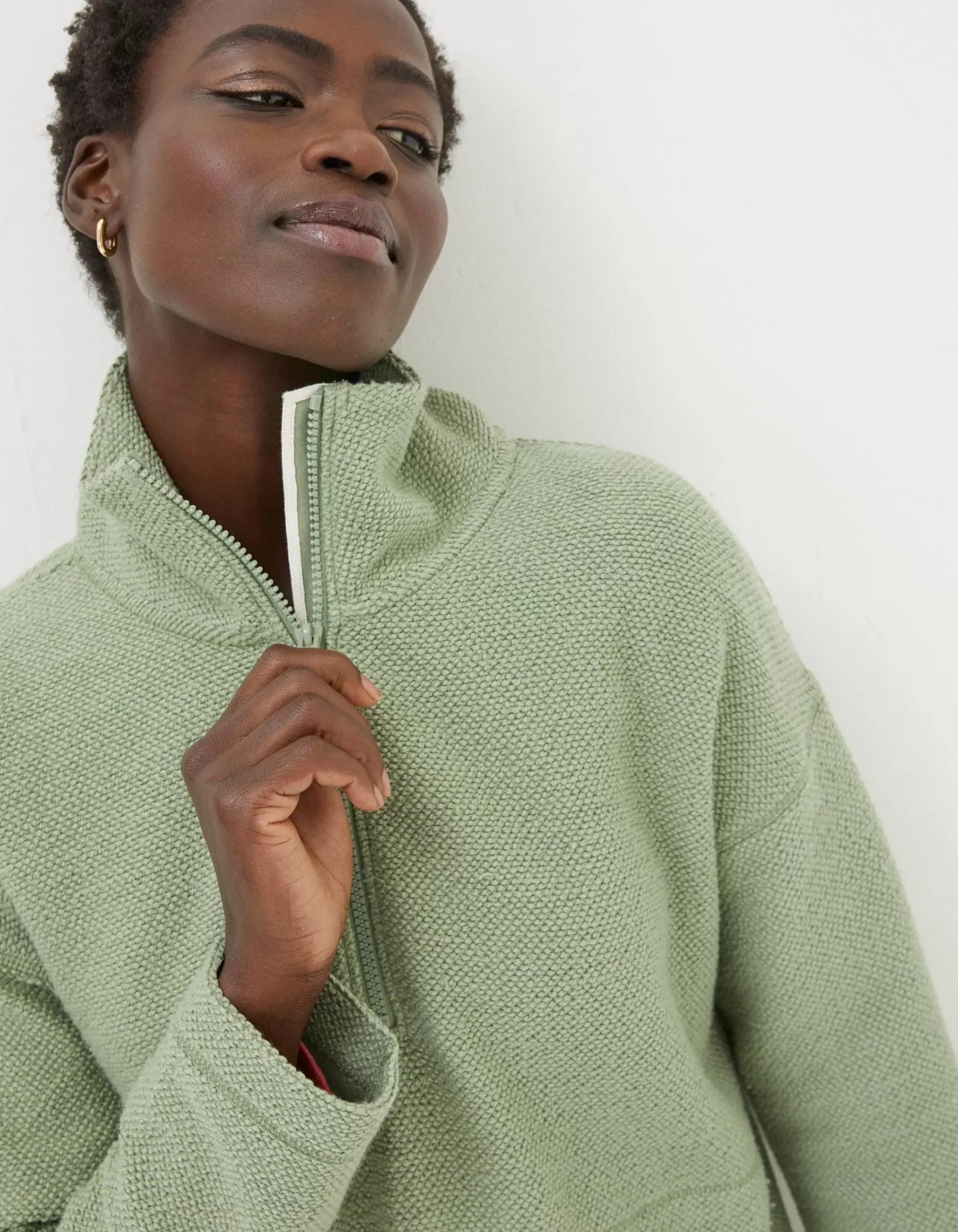 Thea Half Neck Sweatshirt