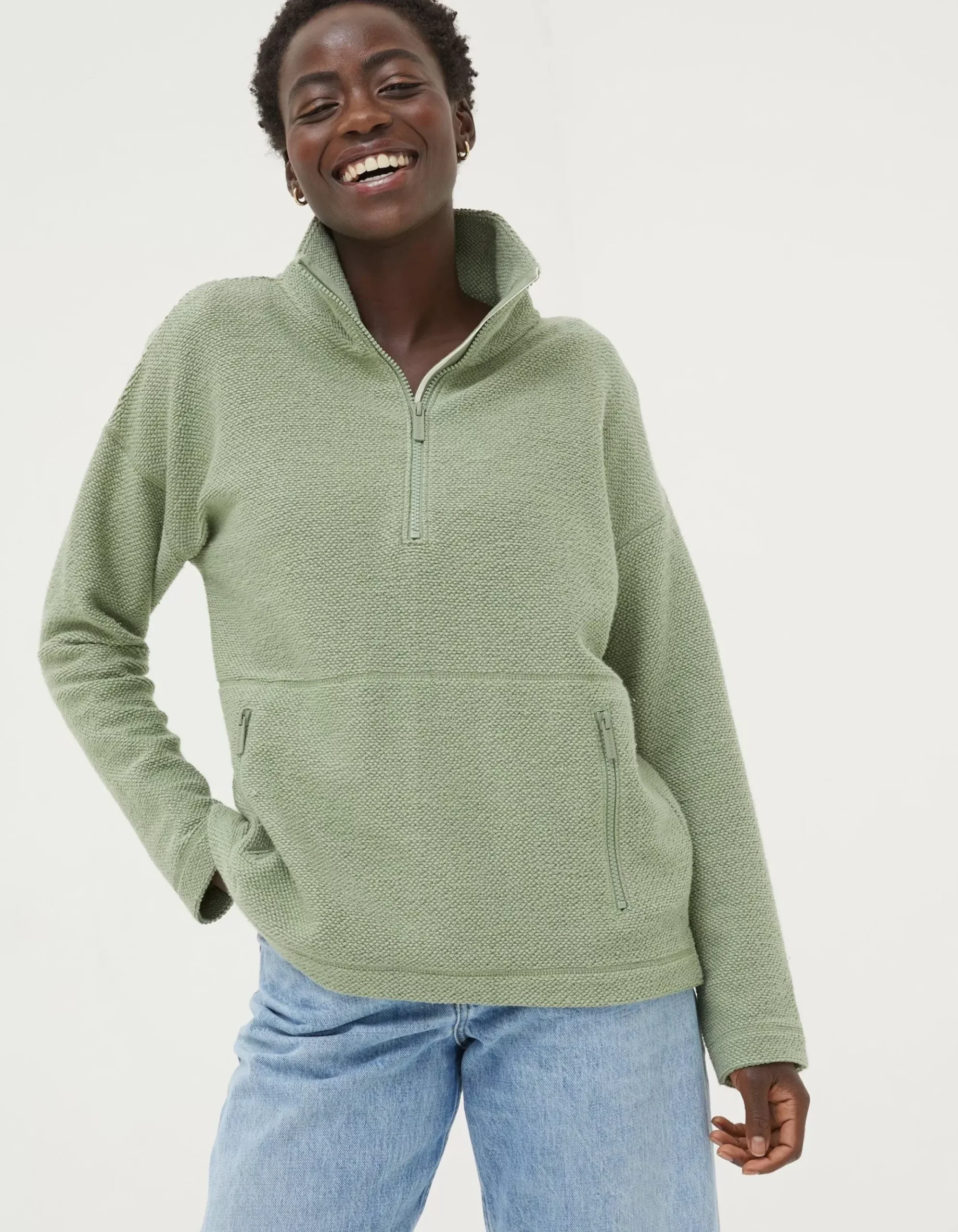 Thea Half Neck Sweatshirt